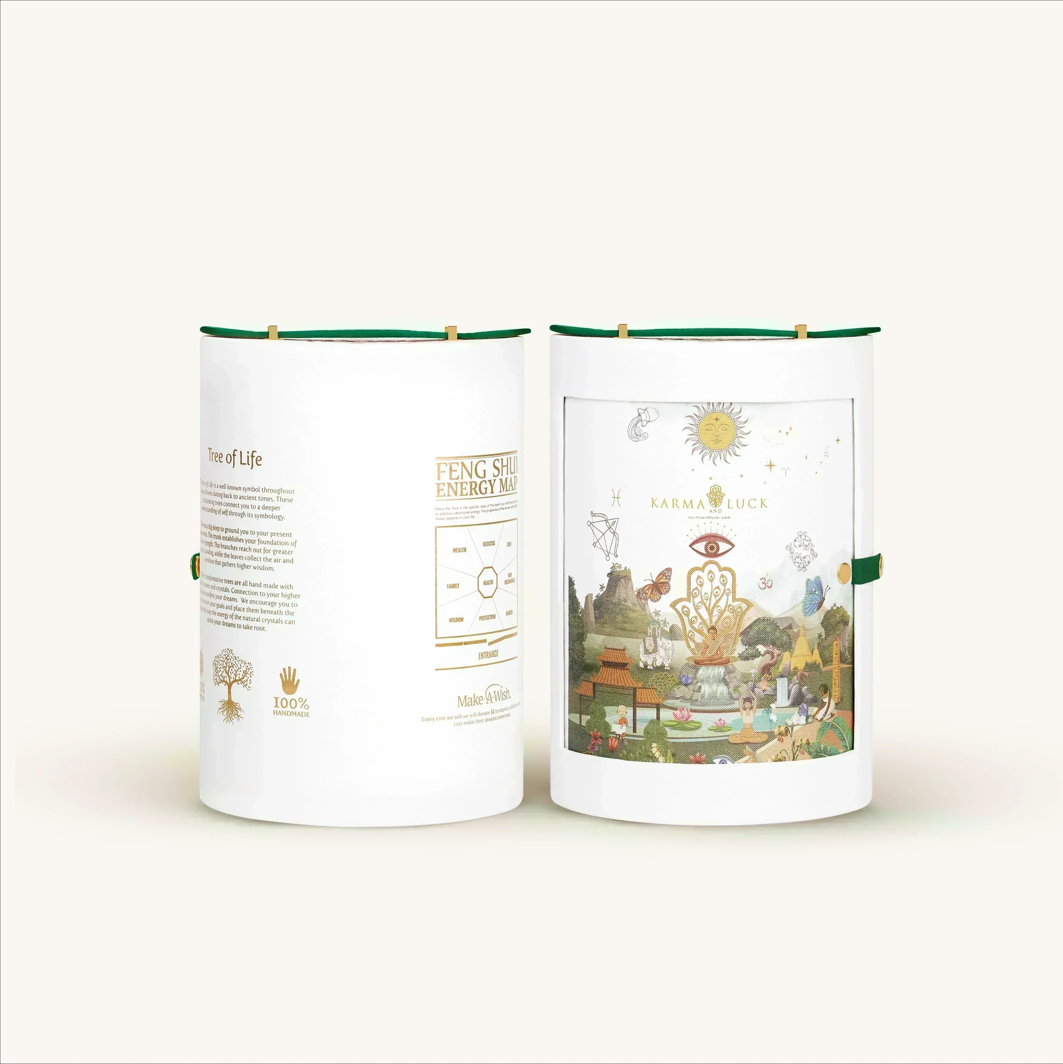 Invigorated Spirit - Multi-Stone Feng Shui Tree