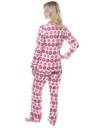 Women's 100% Cotton Flannel Pajama Sleepwear Set