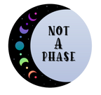 Not a Phase Sticker by RainBee Designs LLC