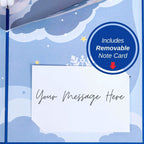 Santa Sleigh Pop Up Christmas Card by Paper Love