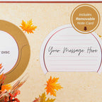 HugePop Pop Up Maple Leaf with Detachable Bouquet by Paper Love