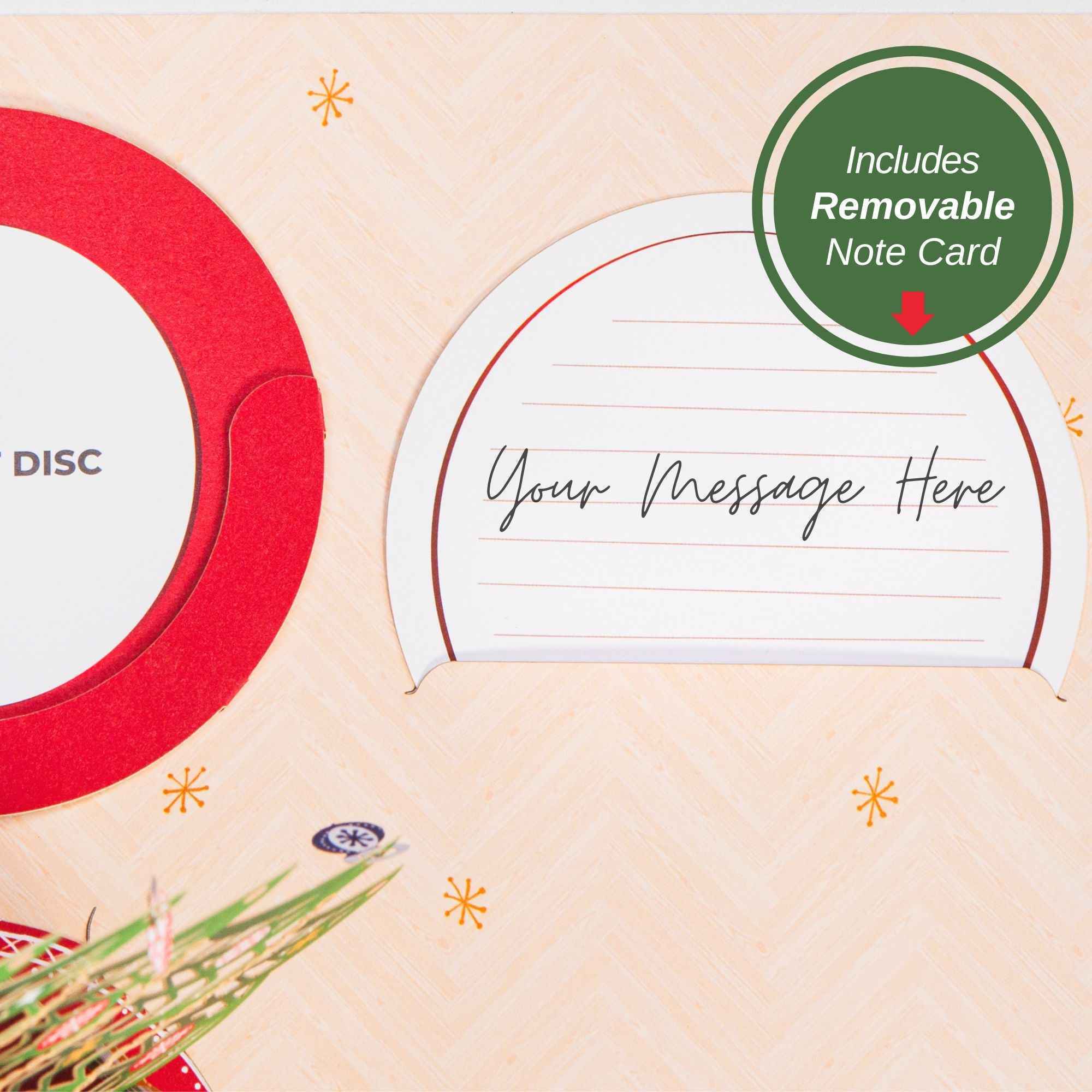 Christmas Tree Pop Up Card with Keepsake Gift