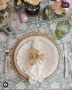 Orchid Handwoven Iraca Napkin Ring by MacondoForever