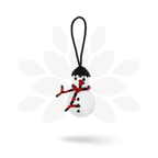 Snowman Seed Bead Ornament - Guatemala