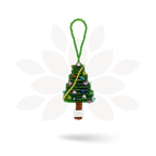 Tree Seed Bead Ornament - Guatemala
