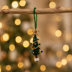 Tree Seed Bead Ornament - Guatemala