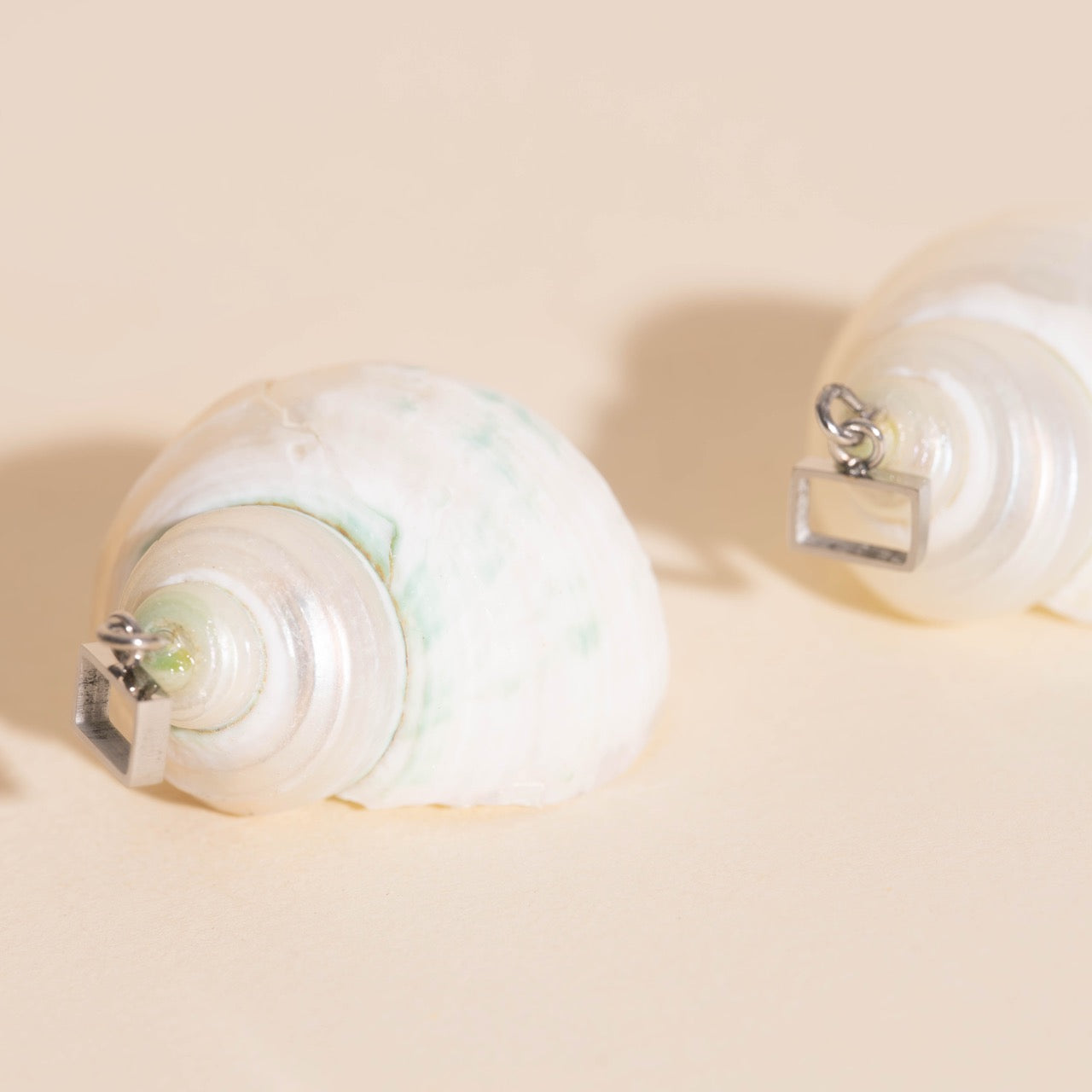 Jumbo Shell Super Chunky Huggie Hoop Charms