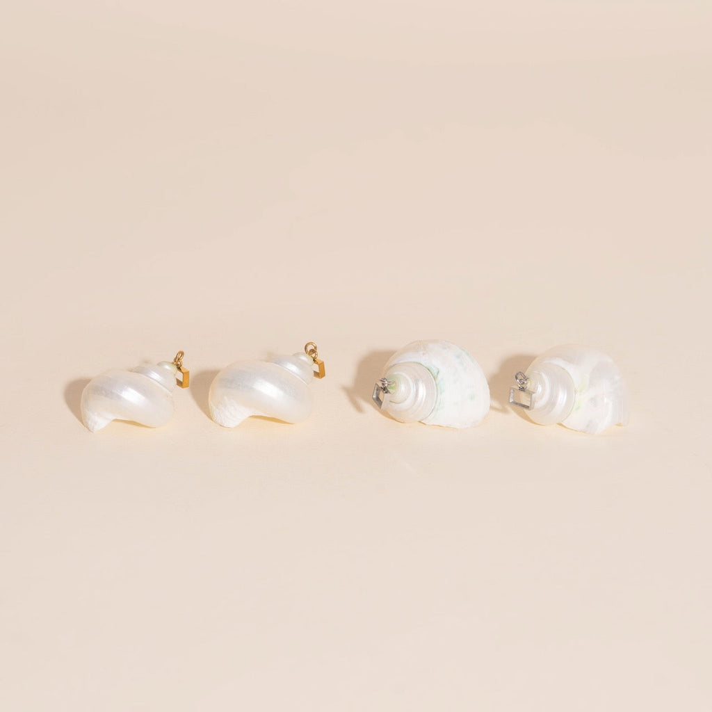 Jumbo Shell Super Chunky Huggie Hoop Charms