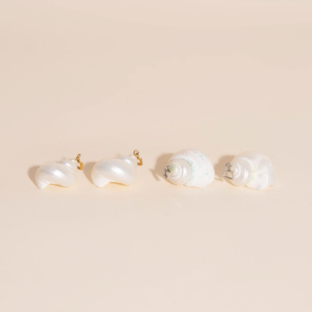 Jumbo Shell Super Chunky Huggie Hoop Charms