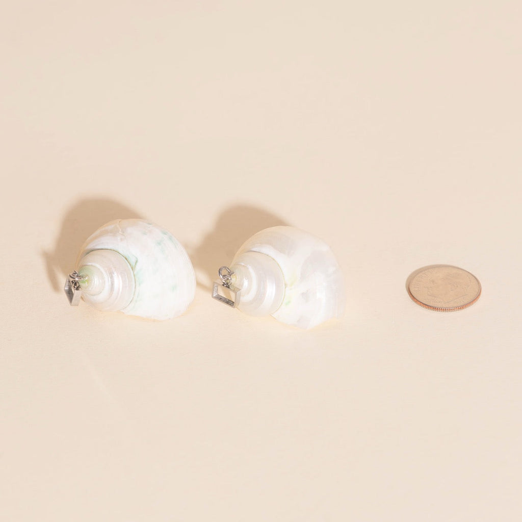 Jumbo Shell Super Chunky Huggie Hoop Charms