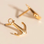 Anchor Stud Earrings by Oh Clementine