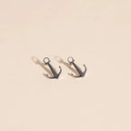 Anchor Stud Earrings by Oh Clementine