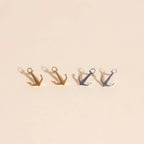 Anchor Stud Earrings by Oh Clementine