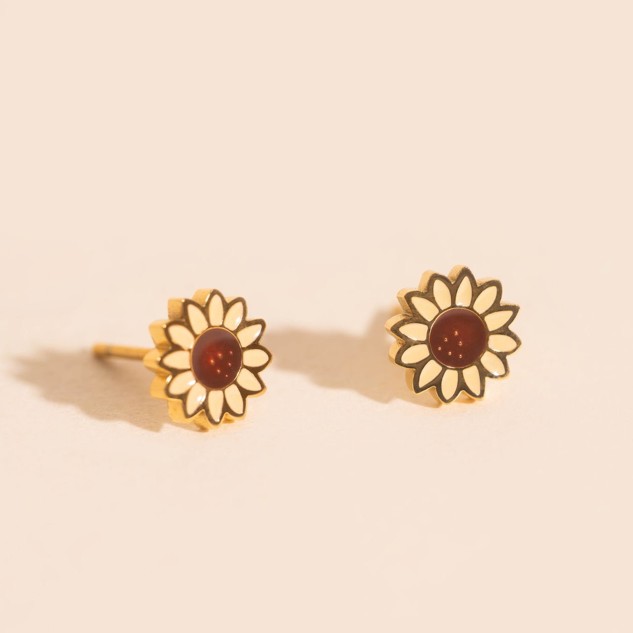 Sunflower Stud Earrings