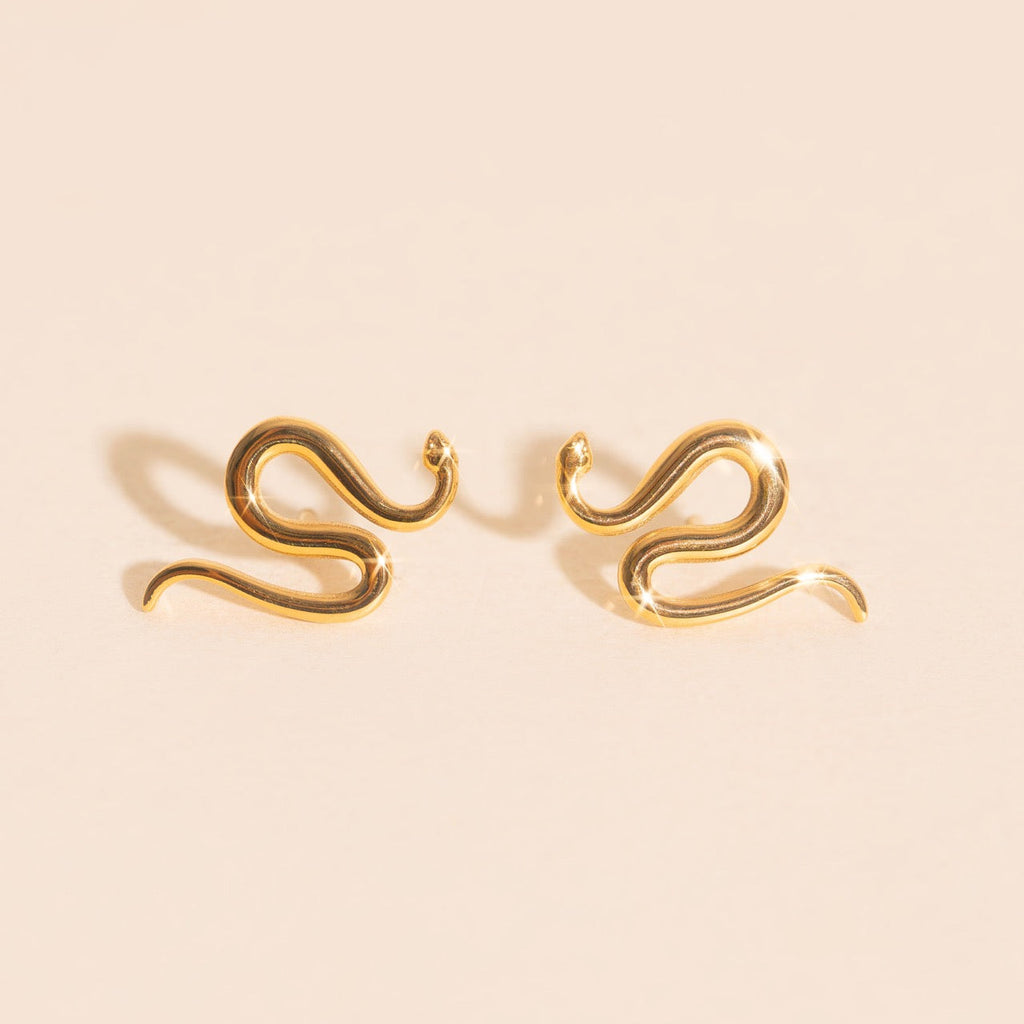 Snake Stud Earrings