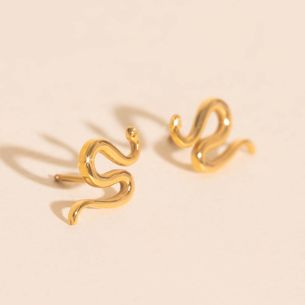 Snake Stud Earrings