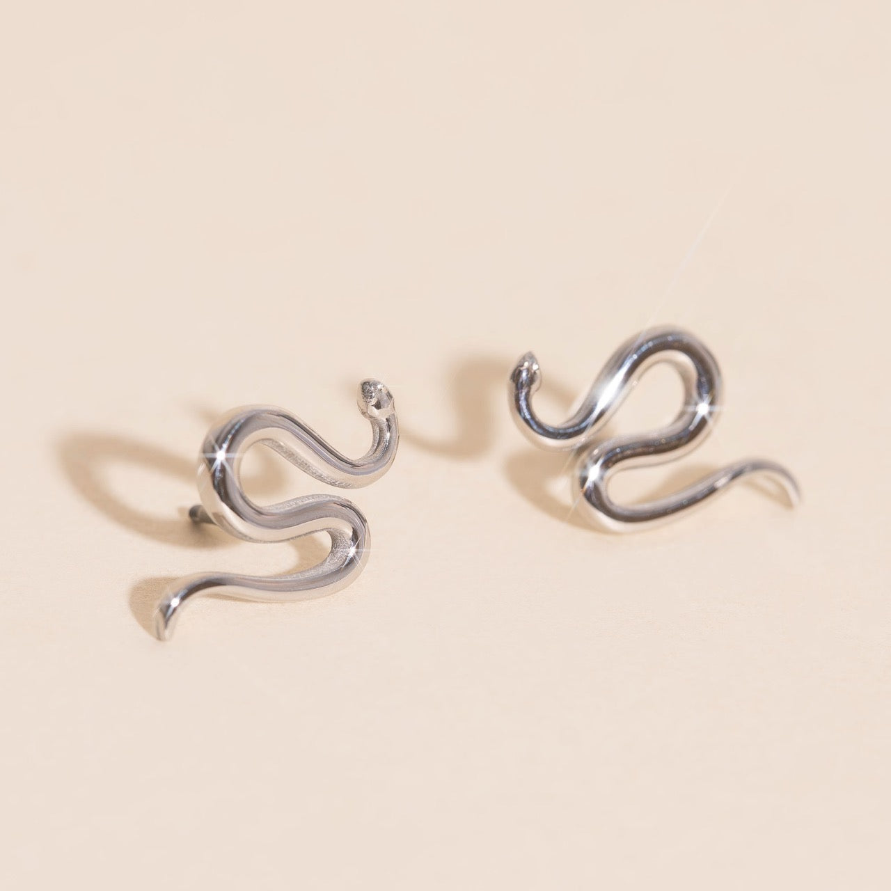 Snake Stud Earrings