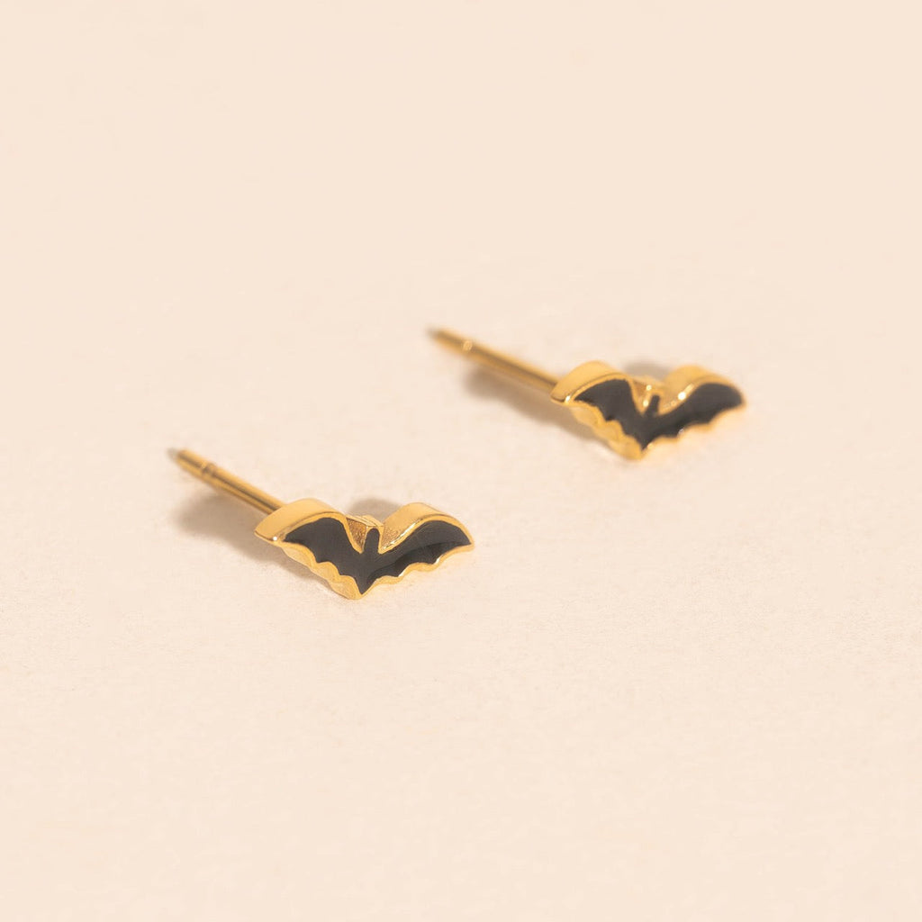 Bat Stud Earrings