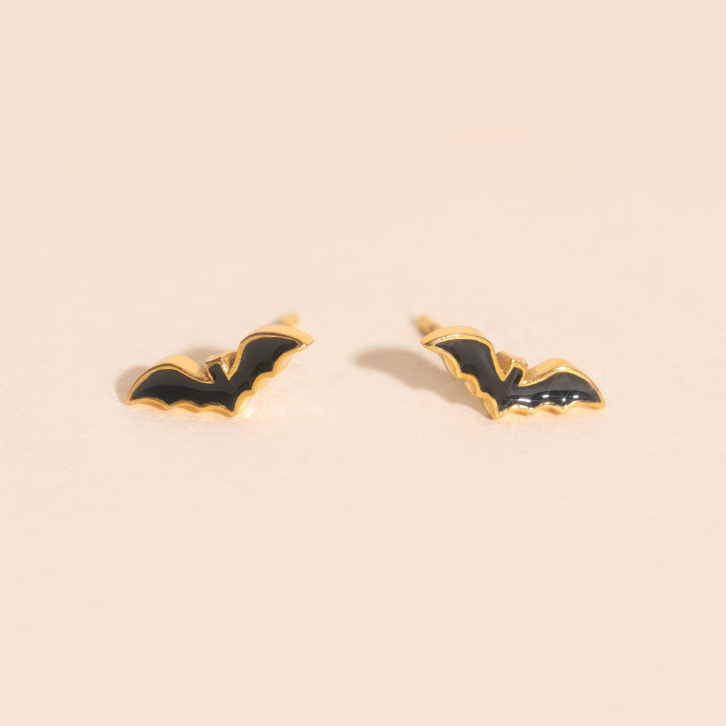 Bat Stud Earrings