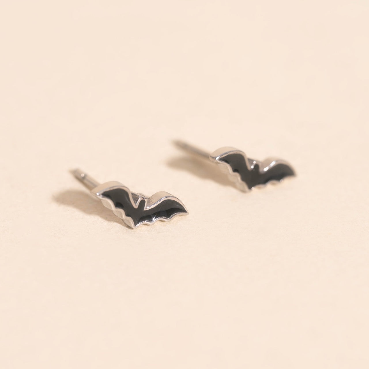 Bat Stud Earrings