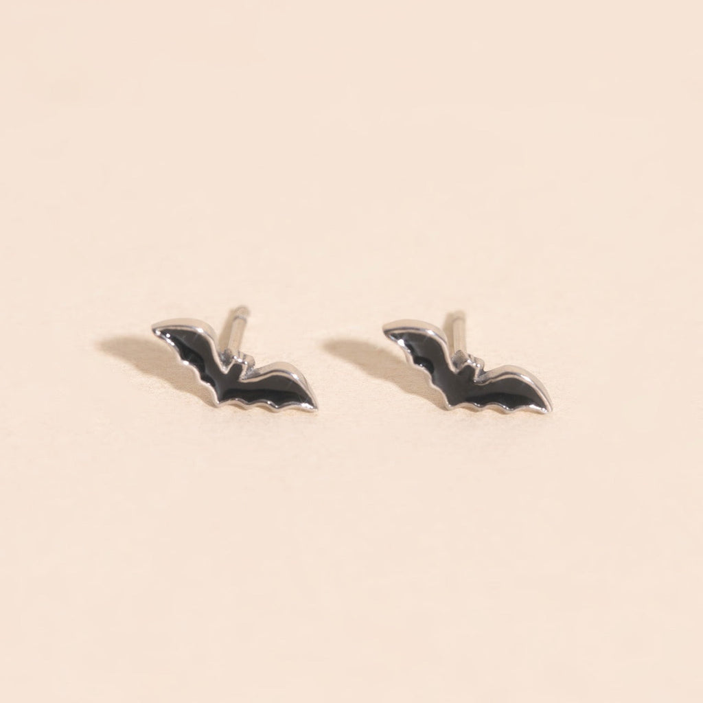 Bat Stud Earrings