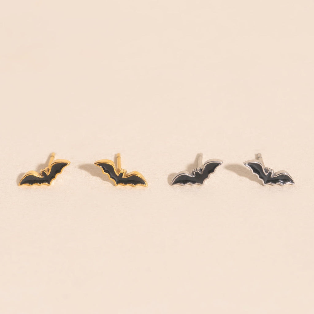 Bat Stud Earrings