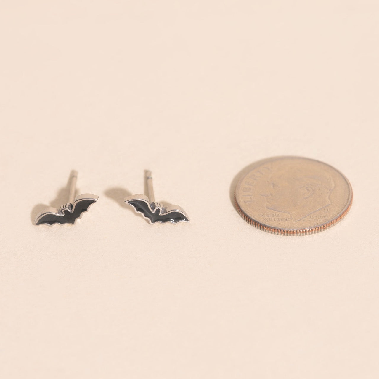 Bat Stud Earrings