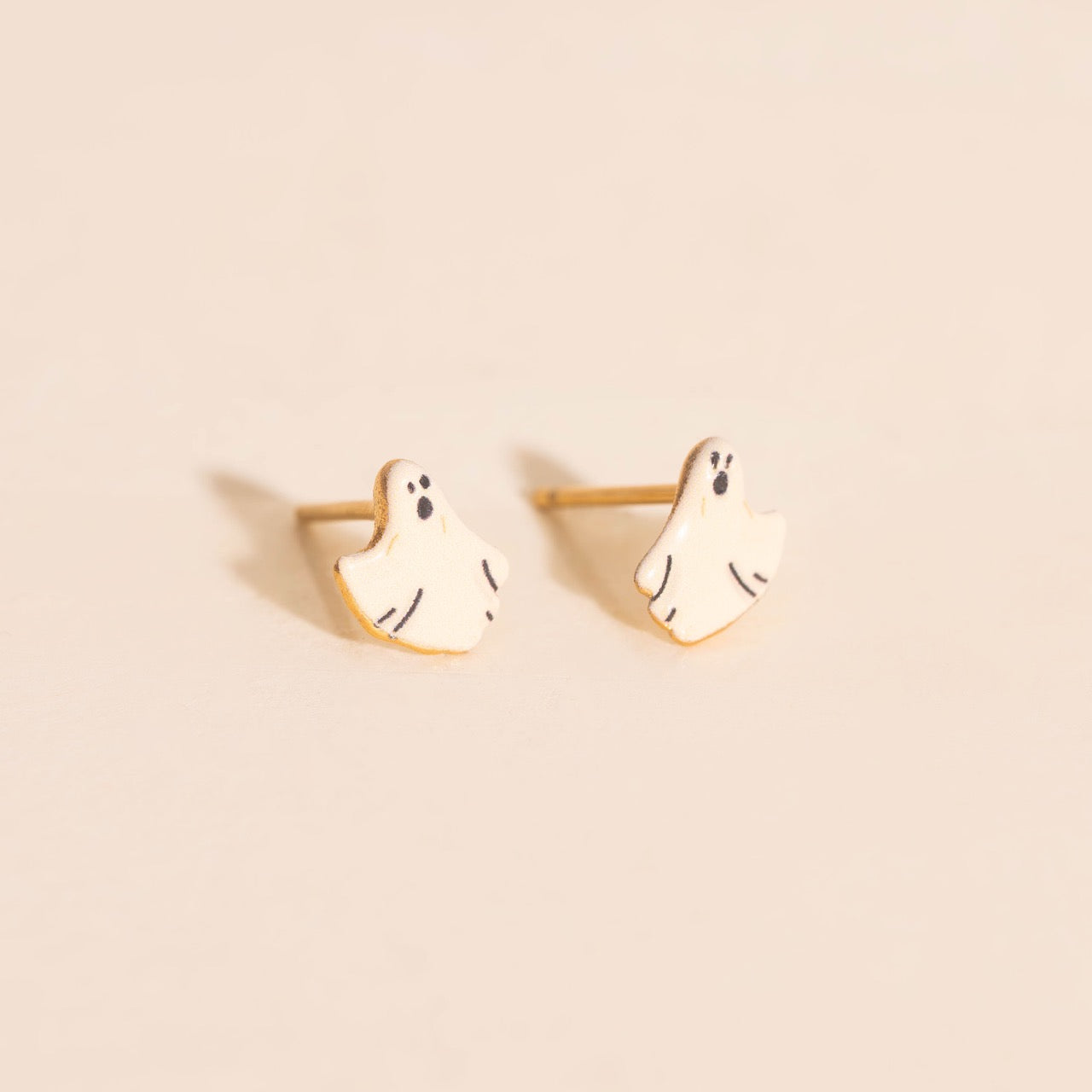 Ghost Stud Earrings