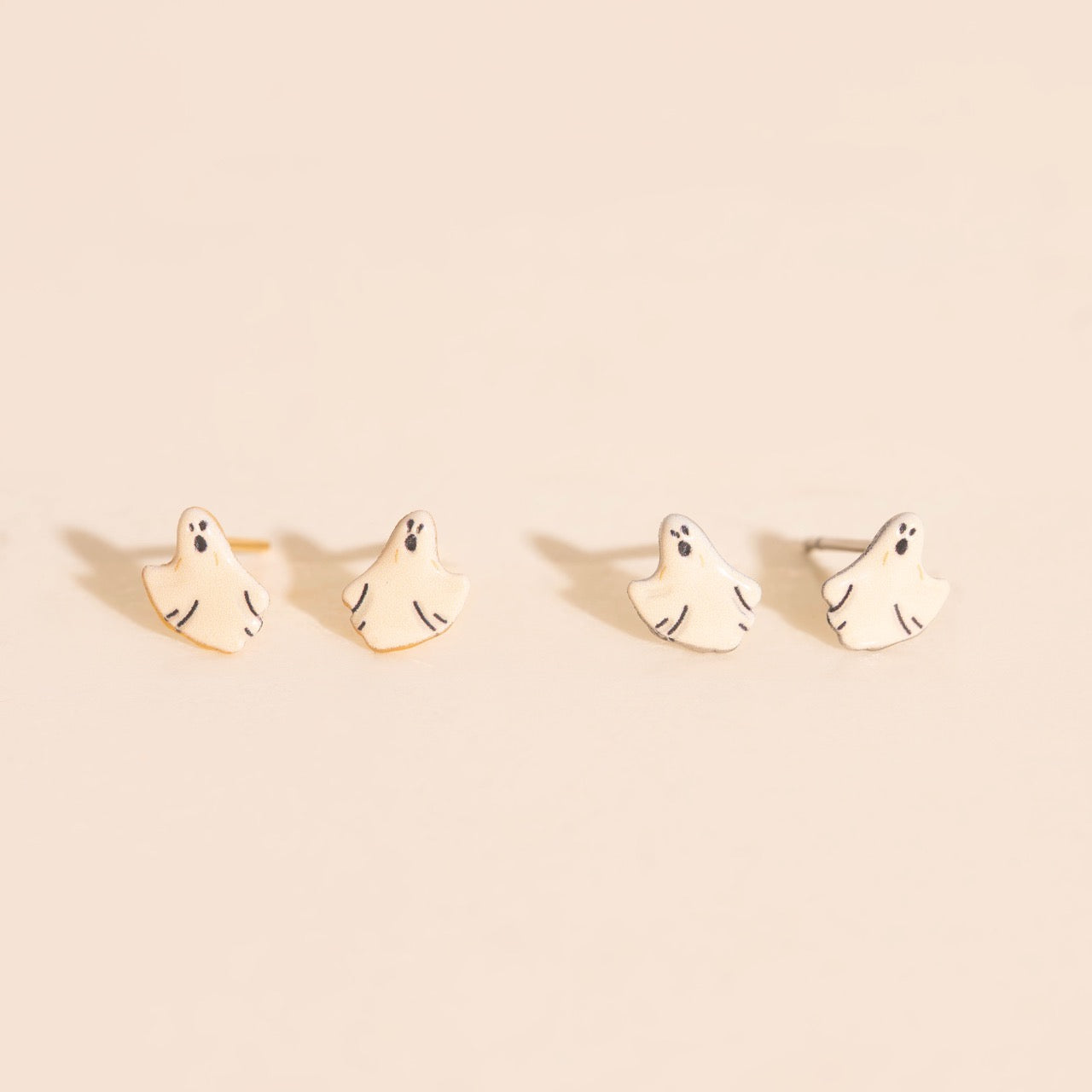 Ghost Stud Earrings