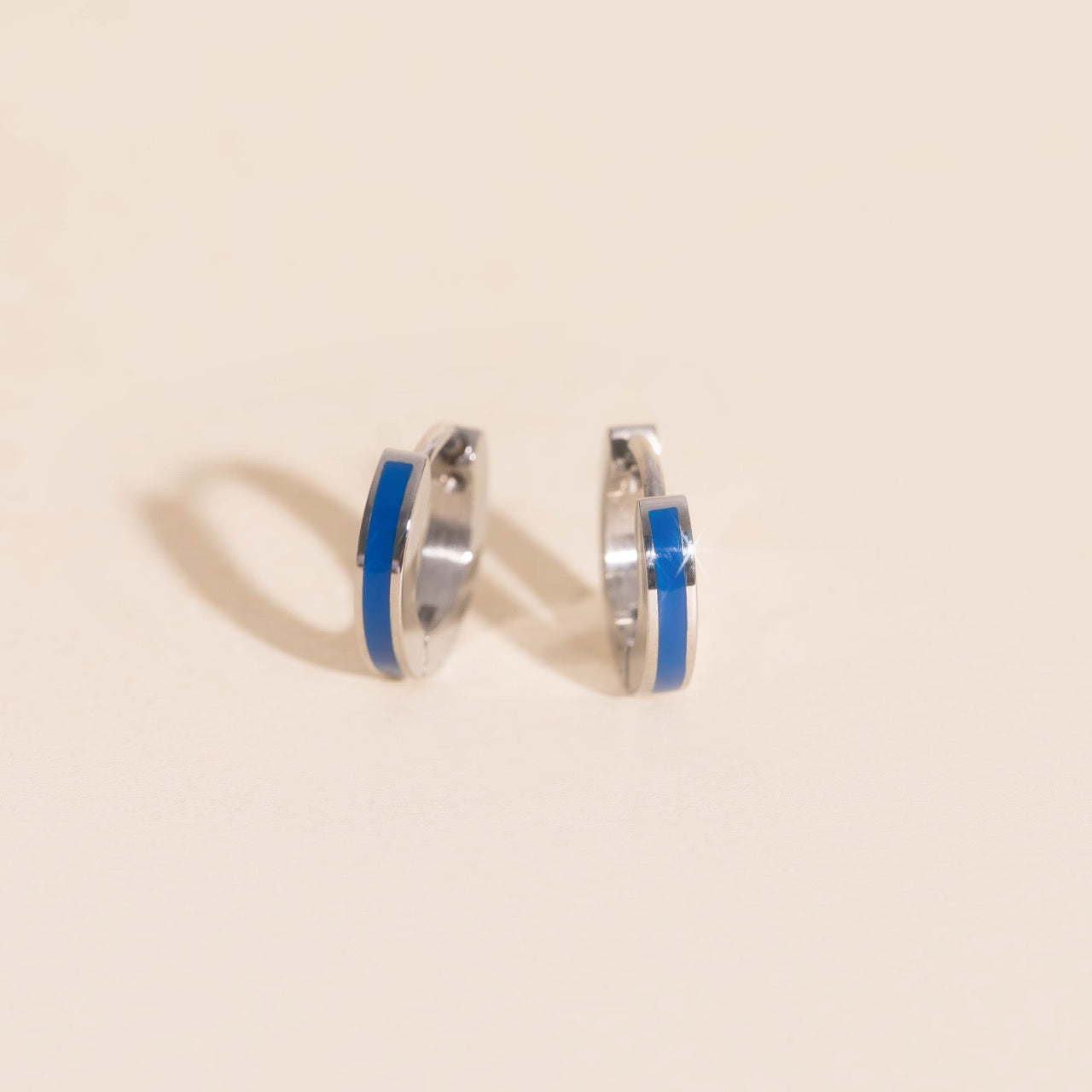 Color Tiny Huggie Hoop Earrings