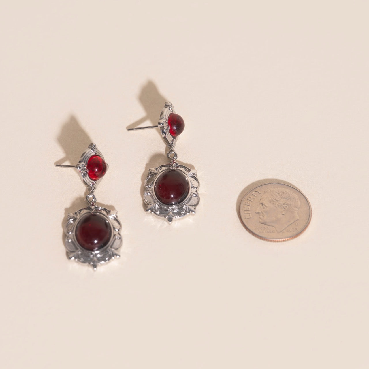 Regal Drop Stud Earrings