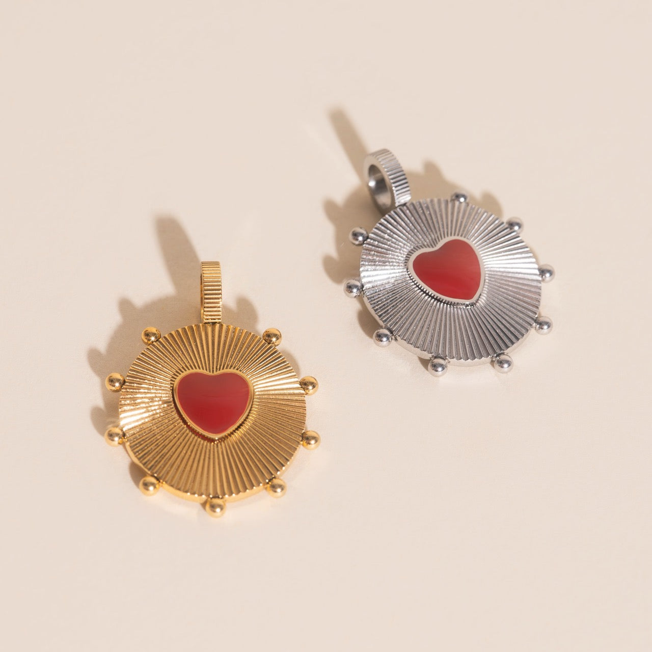 Heart Pendant Necklace Charm