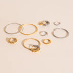 Twisted Rope Rounded Huggie Hoop Earrings
