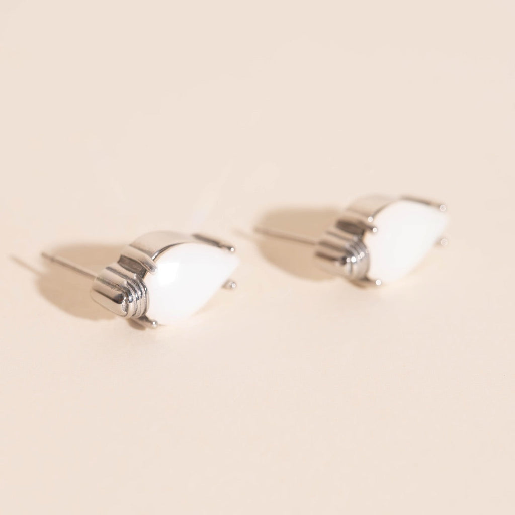 Crystal Bulb Stud Earrings