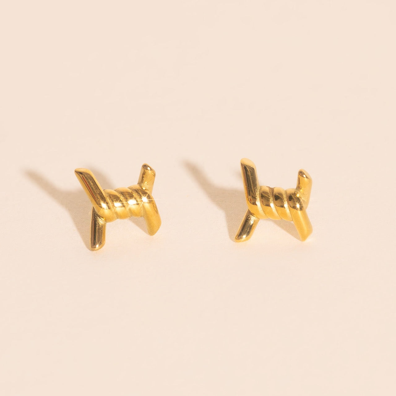 Barbed Wire Stud Earrings