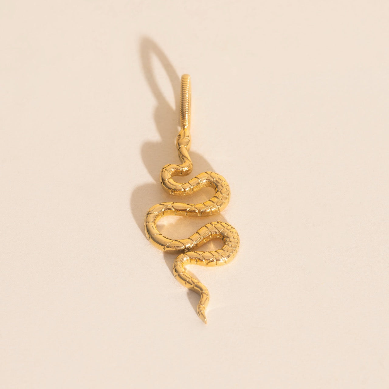 Snake Necklace Charm