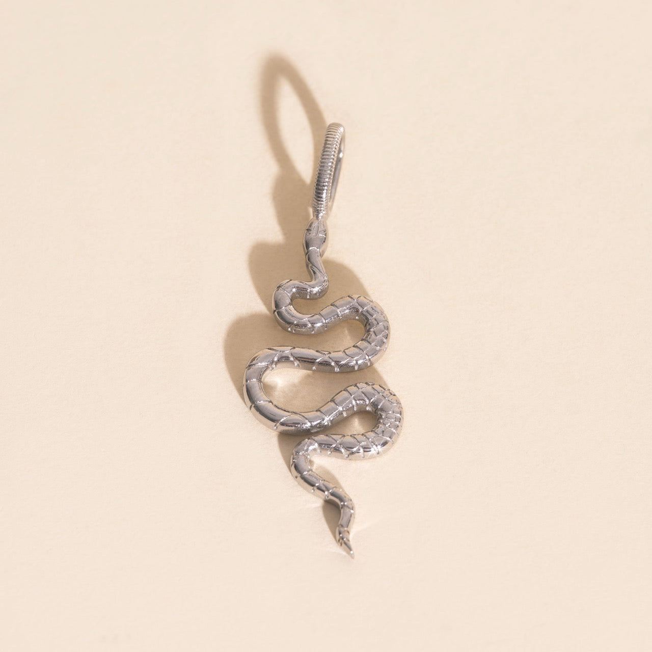 Snake Necklace Charm