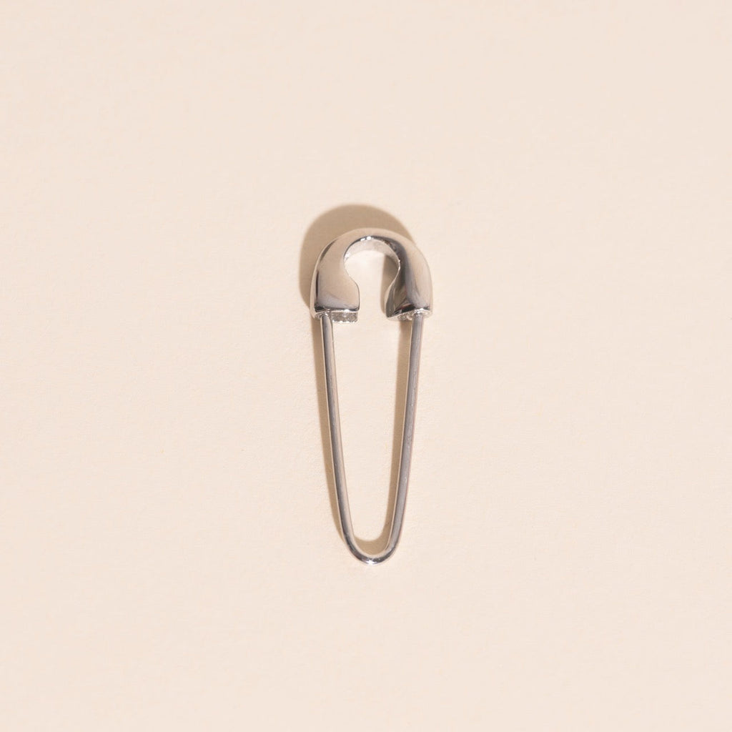 Safety Pin Necklace Charm Clasp (31mm)