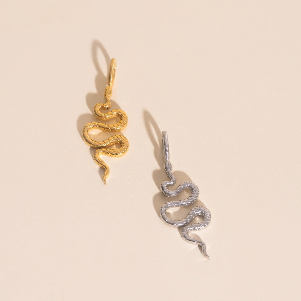 Snake Necklace Charm