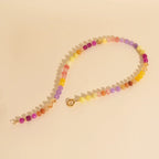 Rainbow Necklace (17") by Oh Clementine