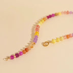 Rainbow Necklace (17") by Oh Clementine