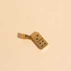 Domino Necklace Charm by Oh Clementine