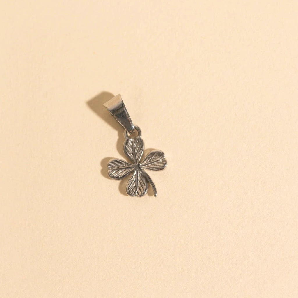 Clover Necklace Charm by Oh Clementine
