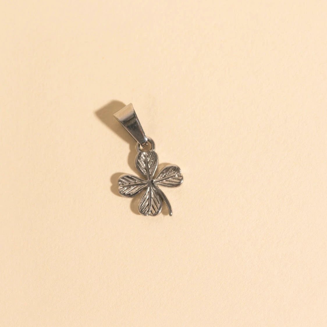 Clover Necklace Charm by Oh Clementine