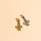 Clover Necklace Charm by Oh Clementine