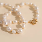 Freshwater Pearl Necklace (18") by Oh Clementine