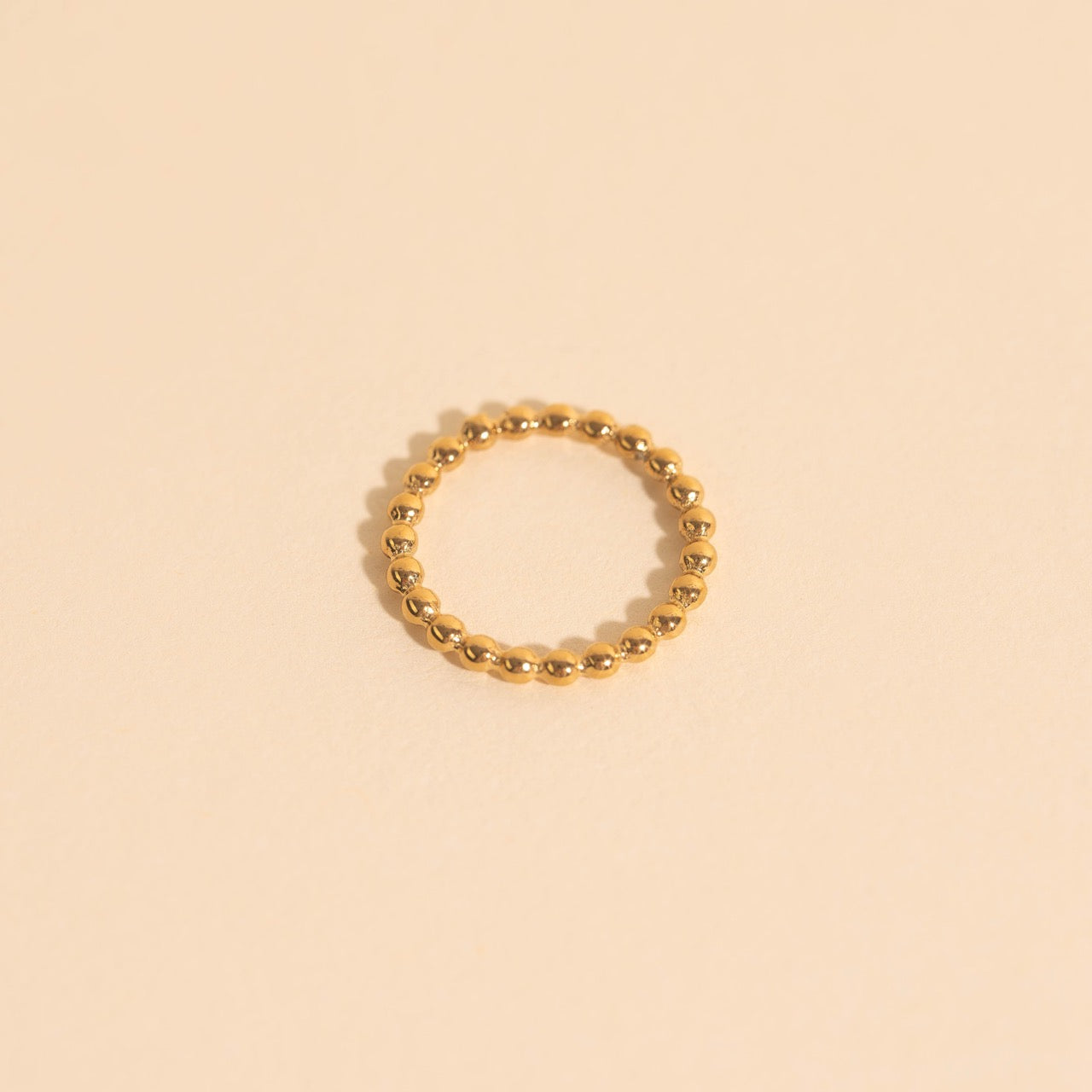 Beaded Circle Necklace Extender Charm