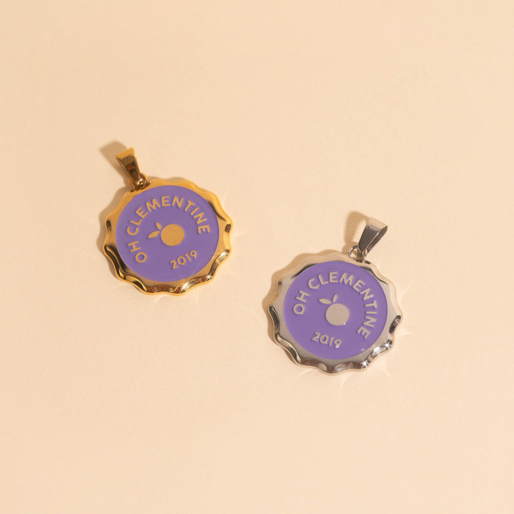 Oh Clem Bottle Cap Necklace Charm