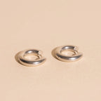 Chunky Rounded Huggie Hoop Earrings