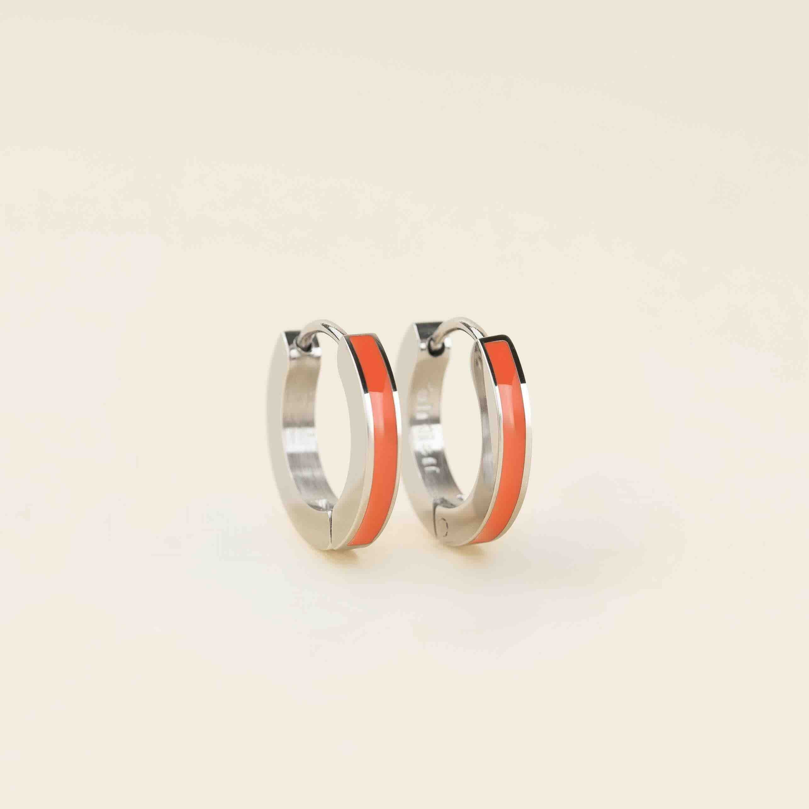 Color Huggie Hoop Earrings